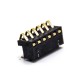 Battery Holder PCB Gold Plating 2.5PH 5.5H PCB Mount 6 Pin Horizontal Battery Connector Battery Holder PCB Gold Plating 2.5PH 5.5H PCB Mount 6 Pin Horizontal Battery Connector