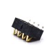Battery Holder PCB Mount Gold Plating 2.5PH 5.4H 4 Pin Mobile Phone Lithium Battery Connector Battery Holder PCB Mount Gold Plating 2.5PH 5.4H 4 Pin Mobile Phone Lithium Battery Connector