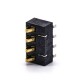 Battery Holder PCB Mount Gold Plating 2.5PH 5.4H 4 Pin Mobile Phone Lithium Battery Connector Battery Holder PCB Mount Gold Plating 2.5PH 5.4H 4 Pin Mobile Phone Lithium Battery Connector