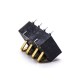 Battery Holder PCB Mount Gold Plating 2.5PH 5.4H 4 Pin Mobile Phone Lithium Battery Connector Battery Holder PCB Mount Gold Plating 2.5PH 5.4H 4 Pin Mobile Phone Lithium Battery Connector