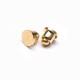 Battery Pogo Pin Connector Brass Gold Plating Solder Single Core Side-mounted Shaped Series Battery Pogo Pin Connector Brass Gold Plating Solder Single Core Side-mounted Shaped Series
