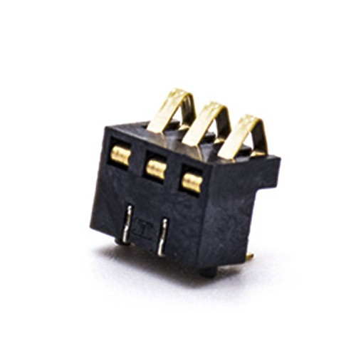 Battery Receptacle Gold Plating 5.5H 3 Pin 2.5MM Pitch Horizontal Battery Connector Battery Receptacle Gold Plating 5.5H 3 Pin 2.5MM Pitch Horizontal Battery Connector