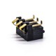 Battery Receptacle Gold Plating 5.5H 3 Pin 2.5MM Pitch Horizontal Battery Connector Battery Receptacle Gold Plating 5.5H 3 Pin 2.5MM Pitch Horizontal Battery Connector