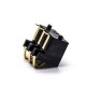 Battery Receptacle Gold Plating 5.5H 3 Pin 2.5MM Pitch Horizontal Battery Connector Battery Receptacle Gold Plating 5.5H 3 Pin 2.5MM Pitch Horizontal Battery Connector