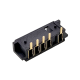 Battery Socket PH2.5 5 Pin Female Right Angle Left Fool-Proof Laptop Battery Connector Battery Socket PH2.5 5 Pin Female Right Angle Left Fool-Proof Laptop Battery Connector