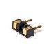 Brass Pogo Pin Connector 2 Pin 5MM Pitch Solder Multi Pin Series Flat Type Brass Pogo Pin Connector 2 Pin 5MM Pitch Solder Multi Pin Series Flat Type