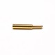 Brass Pogo Pin Connector Gold Plating Single Core Solder Shaped Series Straight G Type Brass Pogo Pin Connector Gold Plating Single Core Solder Shaped Series Straight G Type