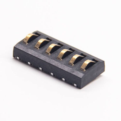 Connector 6Pin Female Socket PH4.0 PCB Mount SMD Golder Battery Connector Connector 6Pin Female Socket PH4.0 PCB Mount SMD Golder Battery Connector