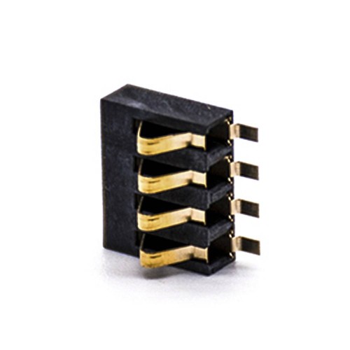 Lithium Batteries 4 Pin Pitch 2.5MM Battery Connector 3.0H PCB Mount Gold Plating Lithium Batteries 4 Pin Pitch 2.5MM Battery Connector 3.0H PCB Mount Gold Plating