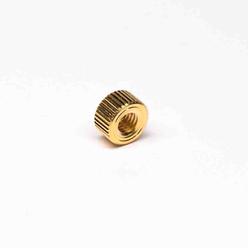 Nut Hardware Brass Surface Rolling Pattern Nut Hardware Brass Surface Rolling Pattern