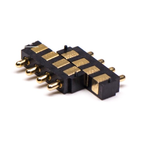 Pogo Pin Battery Connector Brass Multi Pin Series Flat Type 4 Pin 2.5MM Pitch Solder Pogo Pin Battery Connector Brass Multi Pin Series Flat Type 4 Pin 2.5MM Pitch Solder