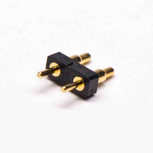 Pogo Pin Connectors Plug-in Gold Plating Brass 2 Pin Solder Shaped Series Pogo Pin Connectors Plug-in Gold Plating Brass 2 Pin Solder Shaped Series