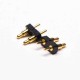 Pogo Pin Connectors Plug-in Gold Plating Brass 2 Pin Solder Shaped Series Pogo Pin Connectors Plug-in Gold Plating Brass 2 Pin Solder Shaped Series