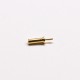 Pogo Pin Gold Plated Shaped Series T Type Brass Straight Solder Single Core Pogo Pin Gold Plated Shaped Series T Type Brass Straight Solder Single Core