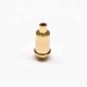 Pogo Pin Header Single Core Shaped Plug-in Brass Straight Gold Plating Pogo Pin Header Single Core Shaped Plug-in Brass Straight Gold Plating