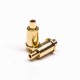 Pogo Pin Header Single Core Shaped Plug-in Brass Straight Gold Plating Pogo Pin Header Single Core Shaped Plug-in Brass Straight Gold Plating
