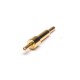 Pogo Pin Nexus Single Core Straight Solder Shaped Plug-in Type Brass Gold Plating Pogo Pin Nexus Single Core Straight Solder Shaped Plug-in Type Brass Gold Plating