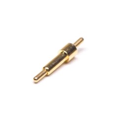 Pogo Pin Nexus Single Core Straight Solder Shaped Plug-in Type Brass Gold Plating