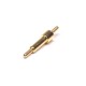 Pogo Pin Nexus Single Core Straight Solder Shaped Plug-in Type Brass Gold Plating Pogo Pin Nexus Single Core Straight Solder Shaped Plug-in Type Brass Gold Plating