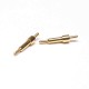 Pogo Pin Nexus Single Core Straight Solder Shaped Plug-in Type Brass Gold Plating Pogo Pin Nexus Single Core Straight Solder Shaped Plug-in Type Brass Gold Plating