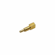 Pogo Pin Soldering Connector Single Core Shaped Flat Type Brass Straight Gold Plating Pogo Pin Soldering Connector Single Core Shaped Flat Type Brass Straight Gold Plating