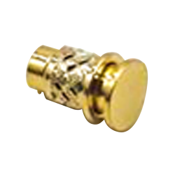 SMT Pogo Pin Contact Brass Shaped Series Gold Plating Single Core Solder Plug-in Type