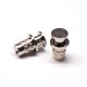 SMT Pogo Pin Contact Shaped Nickel Plating Plug-in Brass Straight Single Core Solder SMT Pogo Pin Contact Shaped Nickel Plating Plug-in Brass Straight Single Core Solder
