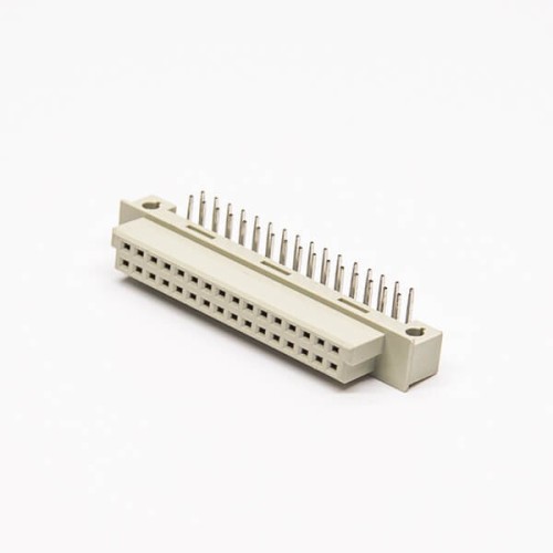 Din 41612 Connector Female PH2.54mm 32PIN(A+B)Angled European Socket Through Hole for PCB Mount Din 41612 Connector Female PH2.54mm 32PIN(A+B)Angled European Socket Through Hole for PCB Mount