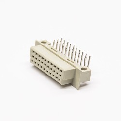 Din 41612 Connector Types 30 Pin Right Angle A+B+C 3 Rows Pcb Mount Female Panel Receptacles