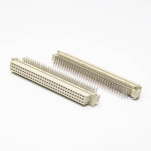 Din 41612 Connectors Female 96 PIN PH2.54(A+B+C)Right Angle European Socket Through Hole for PCB Mount Din 41612 Connectors Female 96 PIN PH2.54(A+B+C)Right Angle European Socket Through Hole for PCB Mount