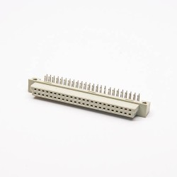 Din 41612 Eurocard Connectors Female PH2.54mm 48PIN（A+B）Angled Connector Through Hole for PCB Mount