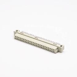 Din 41612 Eurocard Connectors Female PH2.54mm 48PIN（A+B）Angled Connector Through Hole for PCB Mount