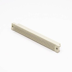 Din 41612 Female 96 PIN PH2.54（A+B+C）180 Degree European Socket DIP Type for PCB Mount Connector