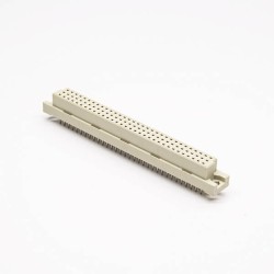 Din 41612 Female 96 PIN PH2.54（A+B+C）180 Degree European Socket DIP Type for PCB Mount Connector