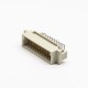 Din 41612 Pcb Connector 30 Pin Right Angle A+B+C Three Rows Pcb Mount Male Panel Receptacles Din 41612 Pcb Connector 30 Pin Right Angle A+B+C Three Rows Pcb Mount Male Panel Receptacles