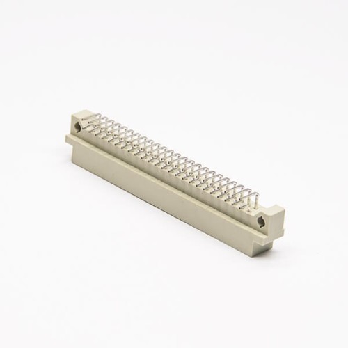 Din 41612 PCB Connector Male PH2.54mm 48PIN(A+B)Angled European Socket Through Hole Din 41612 PCB Connector Male PH2.54mm 48PIN(A+B)Angled European Socket Through Hole