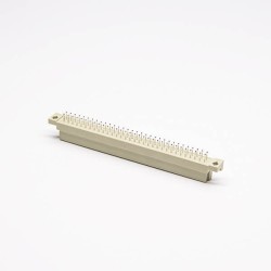 Din Type Connectors 64 Pin Straight A+B Double Rows Pcb Mount Female Panel Receptacles