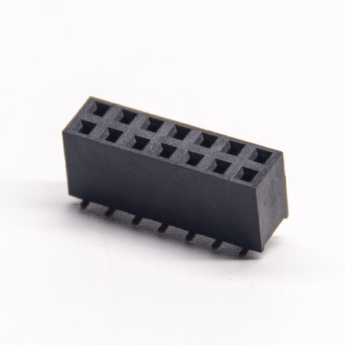 10pcs Female Header Pin Connector Dual Row SMT 2.54 Center Spacing 14 Way DIP 10pcs Female Header Pin Connector Dual Row SMT 2.54 Center Spacing 14 Way DIP