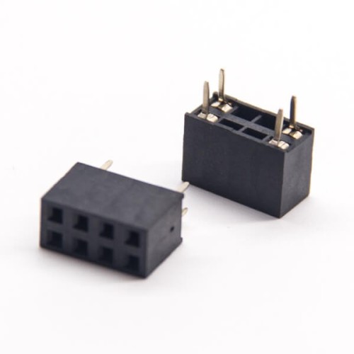 20pcs 4 Pin Female Header Dual Row Straight Connector 2.54mm DIP PCB Mount 20pcs 4 Pin Female Header Dual Row Straight Connector 2.54mm DIP PCB Mount