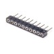 2pcs Female Pin Header Straight 2.0mm Circular Holes Single Row DIP Type 2pcs Female Pin Header Straight 2.0mm Circular Holes Single Row DIP Type