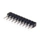 2pcs Female Pin Header Straight 2.0mm Circular Holes Single Row DIP Type 2pcs Female Pin Header Straight 2.0mm Circular Holes Single Row DIP Type