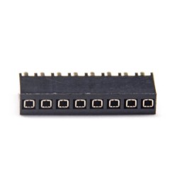 2pcs Single Row 2.54mm Male Pin Header Connector 8 Pin U Type Dip