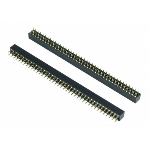 2X40 Female Berg Strip 2mm P 4mm H 2X40 Female Berg Strip 2mm P 4mm H