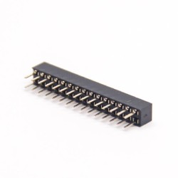 30 Pin Header Straight Female DIP Type Dual Row PCB Mount 2.54 Center Spacing