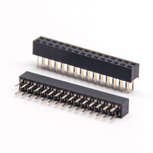 30 Pin Header Straight Female DIP Type Dual Row PCB Mount 2.54 Center Spacing 30 Pin Header Straight Female DIP Type Dual Row PCB Mount 2.54 Center Spacing