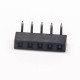 3pcs 2mm Header Right Angle 5 Pin Single Row Dip Type 3pcs 2mm Header Right Angle 5 Pin Single Row Dip Type