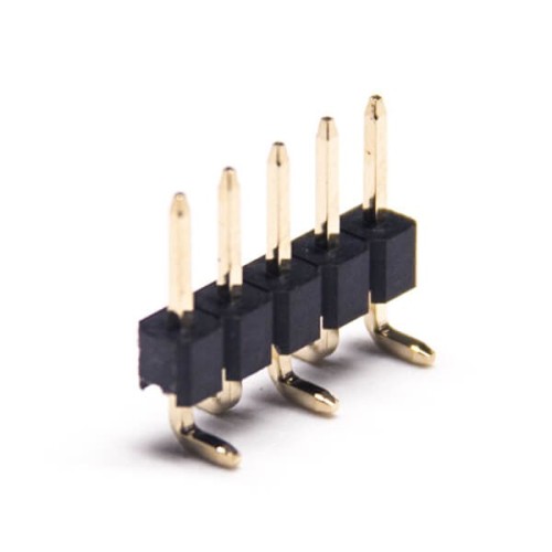 3pcs 5 Pin Header Connector 2.54mm Pitch 180 Degree SMT Type 3pcs 5 Pin Header Connector 2.54mm Pitch 180 Degree SMT Type