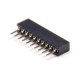 3pcs Single Row Female Pin Header 180 Degree 1.27mm Picth Through Hole 3pcs Single Row Female Pin Header 180 Degree 1.27mm Picth Through Hole