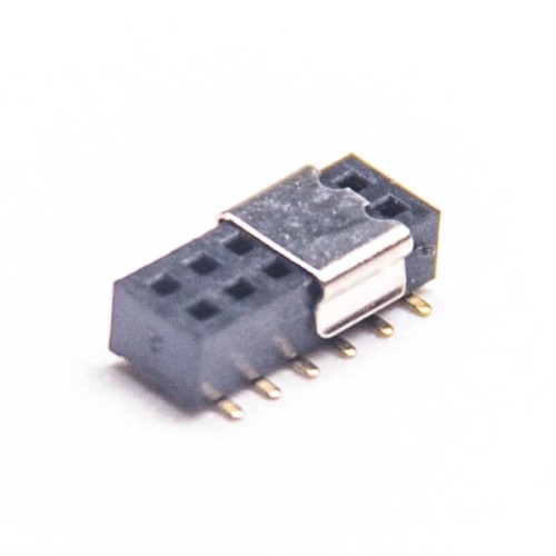3pcs SMT Female Header 1.27 Gap Double Row 180 Degree 2*6 12Pin Stragiht 3pcs SMT Female Header 1.27 Gap Double Row 180 Degree 2*6 12Pin Stragiht