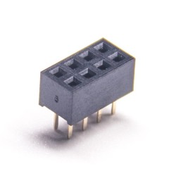 4pcs Female Header Pins Dual Row Stright 2.0mm PH DIP Type